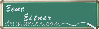 Bent Eitner Visitenkarte